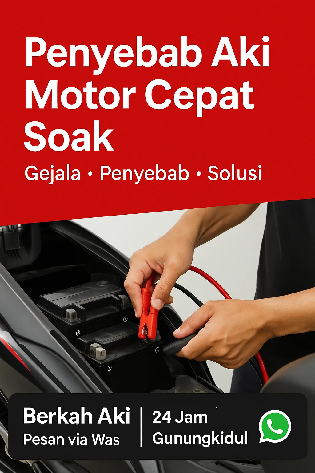 Penyebab Aki Motor Cepat Soak Penyebab Aki Motor Cepat Soak